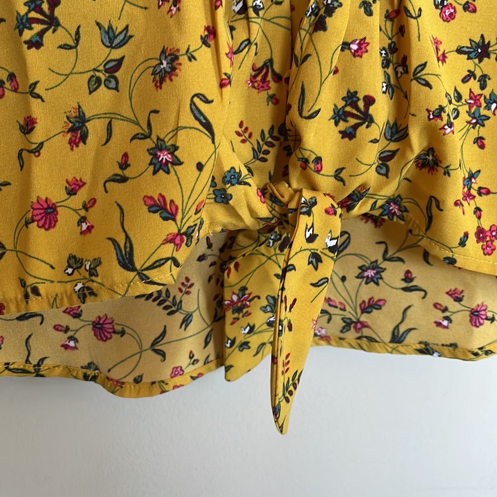 Floral crop top - Picture 3 of 5